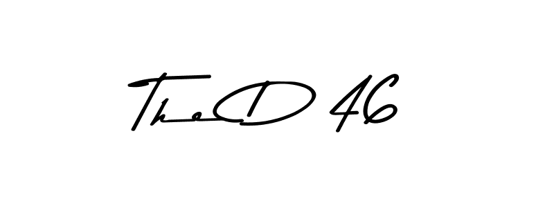 Similarly Asem Kandis PERSONAL USE is the best handwritten signature design. Signature creator online .You can use it as an online autograph creator for name The D 46. The D 46 signature style 9 images and pictures png