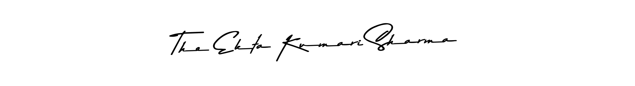 You should practise on your own different ways (Asem Kandis PERSONAL USE) to write your name (The Ekta Kumari Sharma) in signature. don't let someone else do it for you. The Ekta Kumari Sharma signature style 9 images and pictures png