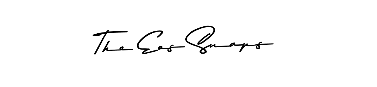 Use a signature maker to create a handwritten signature online. With this signature software, you can design (Asem Kandis PERSONAL USE) your own signature for name The Eos Snaps. The Eos Snaps signature style 9 images and pictures png