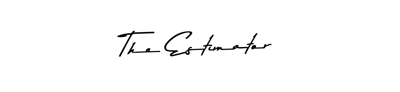 Similarly Asem Kandis PERSONAL USE is the best handwritten signature design. Signature creator online .You can use it as an online autograph creator for name The Estimator. The Estimator signature style 9 images and pictures png