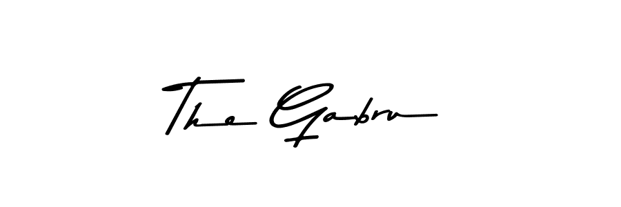 Asem Kandis PERSONAL USE is a professional signature style that is perfect for those who want to add a touch of class to their signature. It is also a great choice for those who want to make their signature more unique. Get The Gabru name to fancy signature for free. The Gabru signature style 9 images and pictures png