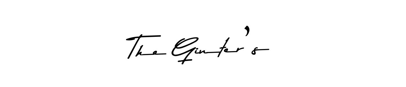 Asem Kandis PERSONAL USE is a professional signature style that is perfect for those who want to add a touch of class to their signature. It is also a great choice for those who want to make their signature more unique. Get The Ginter’s name to fancy signature for free. The Ginter’s signature style 9 images and pictures png