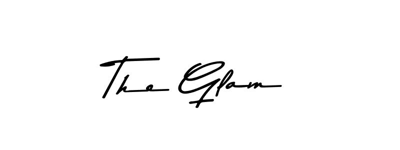 How to make The Glam signature? Asem Kandis PERSONAL USE is a professional autograph style. Create handwritten signature for The Glam name. The Glam signature style 9 images and pictures png