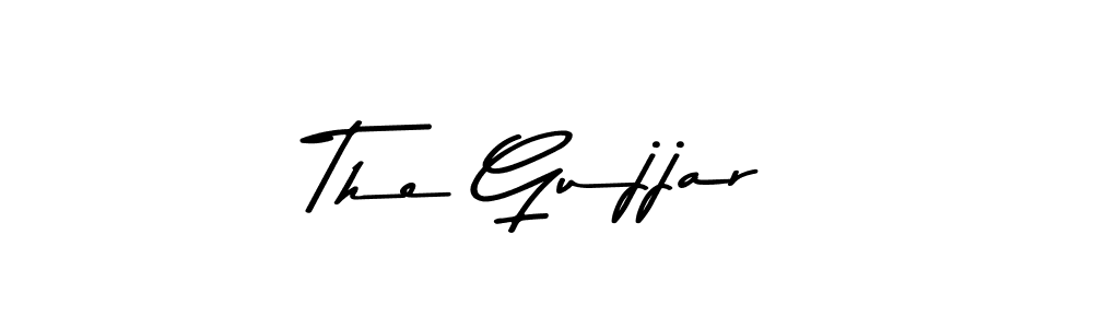 The Gujjar stylish signature style. Best Handwritten Sign (Asem Kandis PERSONAL USE) for my name. Handwritten Signature Collection Ideas for my name The Gujjar. The Gujjar signature style 9 images and pictures png