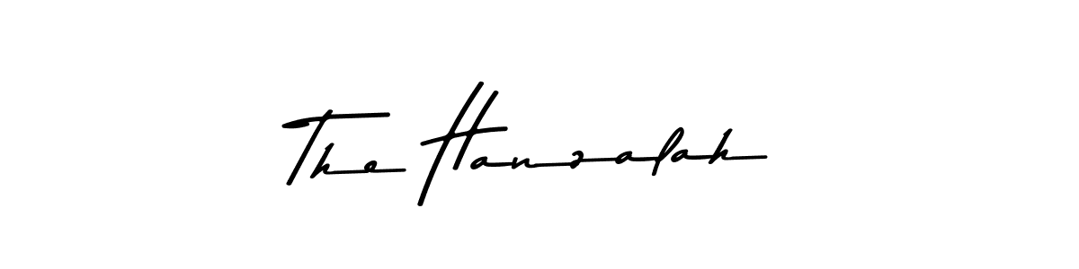 Also we have The Hanzalah name is the best signature style. Create professional handwritten signature collection using Asem Kandis PERSONAL USE autograph style. The Hanzalah signature style 9 images and pictures png