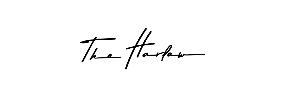 How to make The Harlow signature? Asem Kandis PERSONAL USE is a professional autograph style. Create handwritten signature for The Harlow name. The Harlow signature style 9 images and pictures png