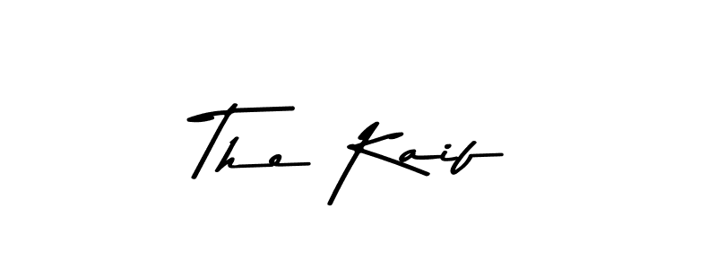 The Kaif stylish signature style. Best Handwritten Sign (Asem Kandis PERSONAL USE) for my name. Handwritten Signature Collection Ideas for my name The Kaif. The Kaif signature style 9 images and pictures png
