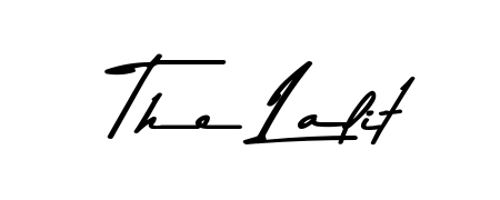 The Asem Kandis PERSONAL USE signature style provides a bold statement for name The Lalit. Designed for business owners, executives, and leaders. The Lalit signature style 9 images and pictures png