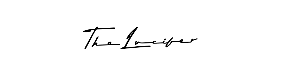 This is the best signature style for the The Lucifer name. Also you like these signature font (Asem Kandis PERSONAL USE). Mix name signature. The Lucifer signature style 9 images and pictures png