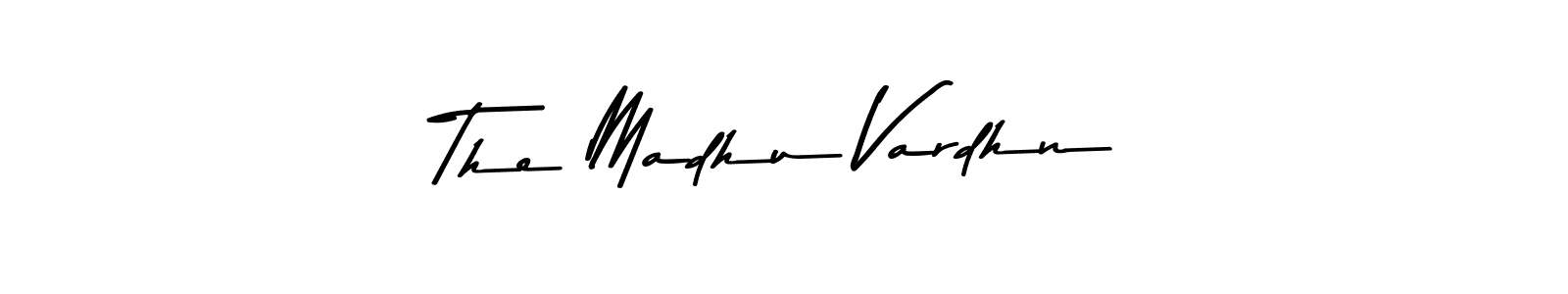 You should practise on your own different ways (Asem Kandis PERSONAL USE) to write your name (The Madhu Vardhn) in signature. don't let someone else do it for you. The Madhu Vardhn signature style 9 images and pictures png