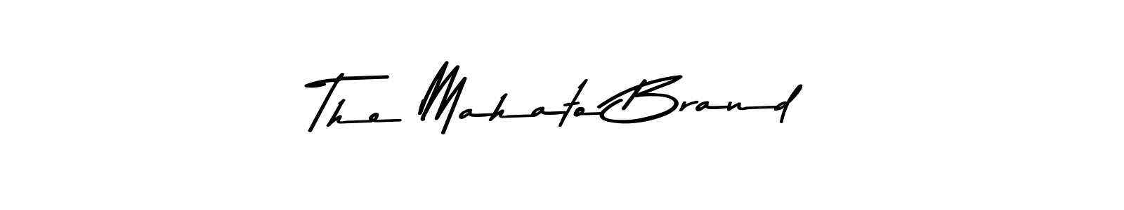 How to Draw The Mahato Brand signature style? Asem Kandis PERSONAL USE is a latest design signature styles for name The Mahato Brand. The Mahato Brand signature style 9 images and pictures png