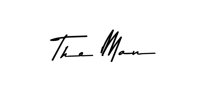 You should practise on your own different ways (Asem Kandis PERSONAL USE) to write your name (The Man) in signature. don't let someone else do it for you. The Man signature style 9 images and pictures png