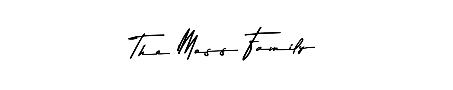 Similarly Asem Kandis PERSONAL USE is the best handwritten signature design. Signature creator online .You can use it as an online autograph creator for name The Moss Family. The Moss Family signature style 9 images and pictures png