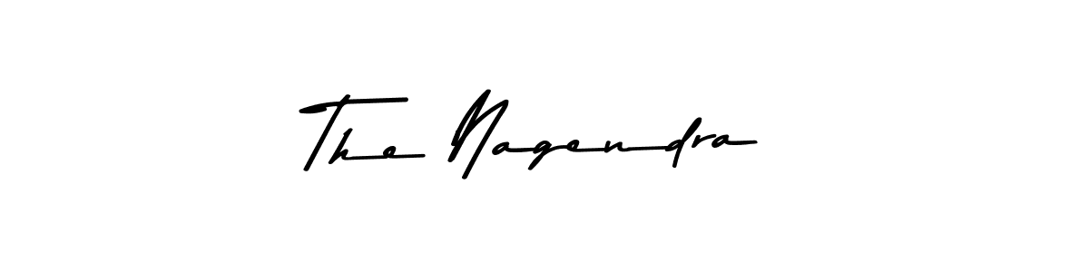The Nagendra stylish signature style. Best Handwritten Sign (Asem Kandis PERSONAL USE) for my name. Handwritten Signature Collection Ideas for my name The Nagendra. The Nagendra signature style 9 images and pictures png