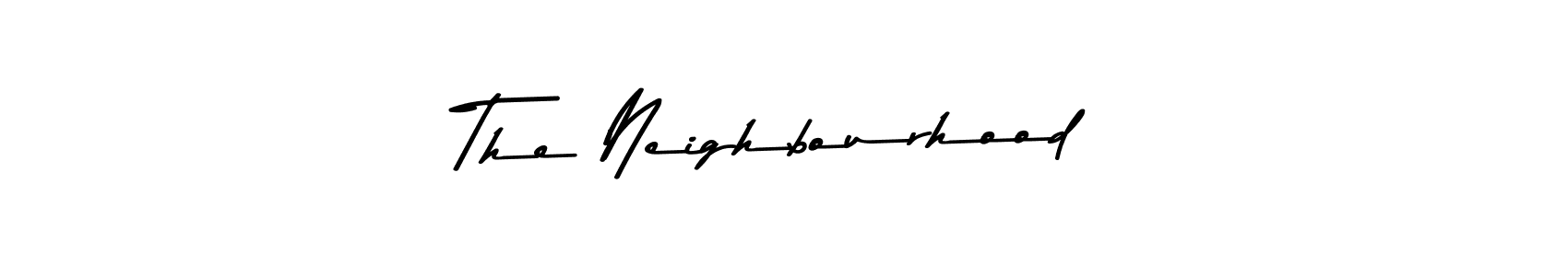 Make a beautiful signature design for name The Neighbourhood. With this signature (Asem Kandis PERSONAL USE) style, you can create a handwritten signature for free. The Neighbourhood signature style 9 images and pictures png
