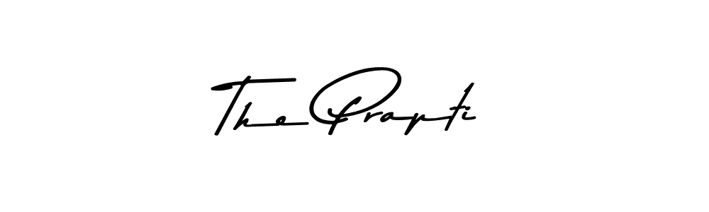 How to Draw The Prapti signature style? Asem Kandis PERSONAL USE is a latest design signature styles for name The Prapti. The Prapti signature style 9 images and pictures png