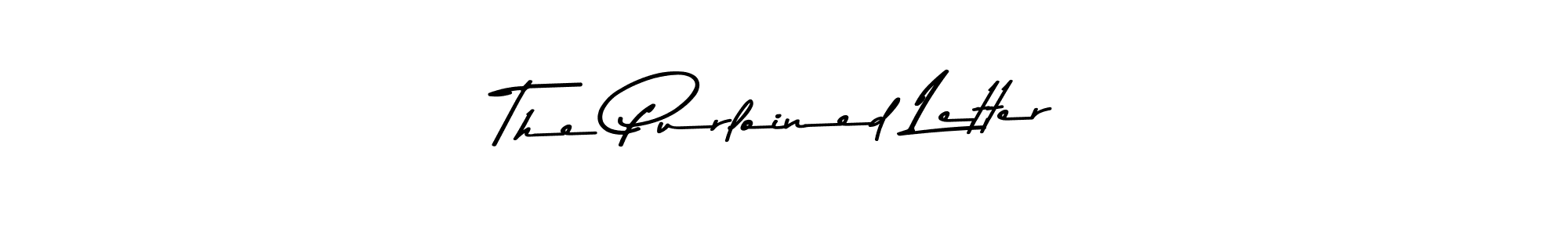 The best way (Asem Kandis PERSONAL USE) to make a short signature is to pick only two or three words in your name. The name The Purloined Letter include a total of six letters. For converting this name. The Purloined Letter signature style 9 images and pictures png