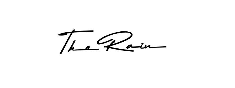 The Rain stylish signature style. Best Handwritten Sign (Asem Kandis PERSONAL USE) for my name. Handwritten Signature Collection Ideas for my name The Rain. The Rain signature style 9 images and pictures png