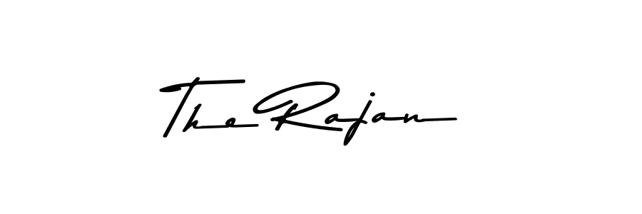 You should practise on your own different ways (Asem Kandis PERSONAL USE) to write your name (The Rajan) in signature. don't let someone else do it for you. The Rajan signature style 9 images and pictures png