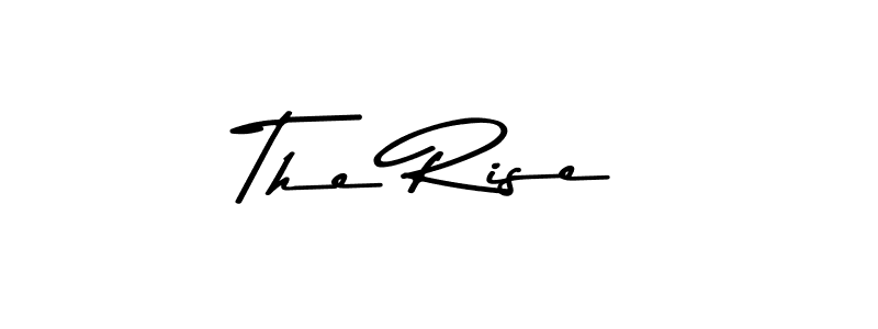 Create a beautiful signature design for name The Rise. With this signature (Asem Kandis PERSONAL USE) fonts, you can make a handwritten signature for free. The Rise signature style 9 images and pictures png