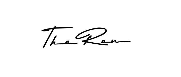 Make a beautiful signature design for name The Ron. With this signature (Asem Kandis PERSONAL USE) style, you can create a handwritten signature for free. The Ron signature style 9 images and pictures png