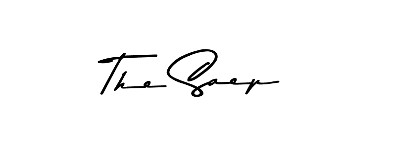 Create a beautiful signature design for name The Saep. With this signature (Asem Kandis PERSONAL USE) fonts, you can make a handwritten signature for free. The Saep signature style 9 images and pictures png