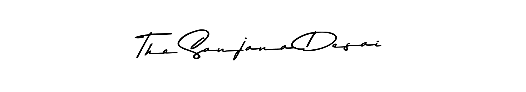 Make a short The Sanjana Desai signature style. Manage your documents anywhere anytime using Asem Kandis PERSONAL USE. Create and add eSignatures, submit forms, share and send files easily. The Sanjana Desai signature style 9 images and pictures png