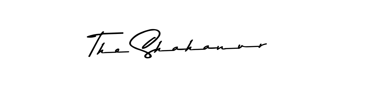 Also You can easily find your signature by using the search form. We will create The Shahanur name handwritten signature images for you free of cost using Asem Kandis PERSONAL USE sign style. The Shahanur signature style 9 images and pictures png