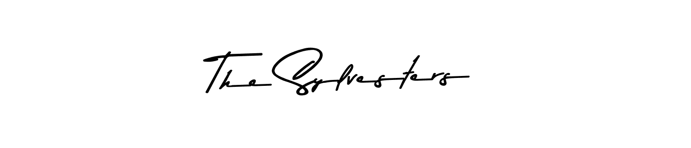 Create a beautiful signature design for name The Sylvesters. With this signature (Asem Kandis PERSONAL USE) fonts, you can make a handwritten signature for free. The Sylvesters signature style 9 images and pictures png