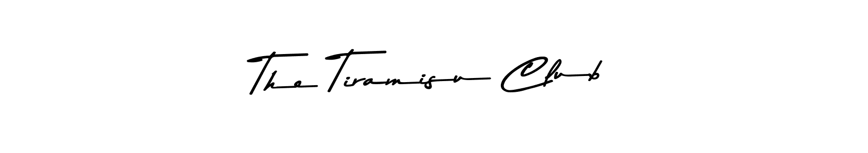 Design your own signature with our free online signature maker. With this signature software, you can create a handwritten (Asem Kandis PERSONAL USE) signature for name The Tiramisu Club. The Tiramisu Club signature style 9 images and pictures png