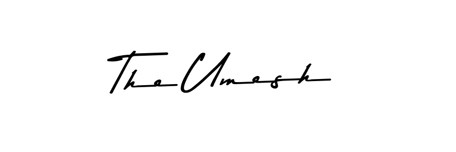 This is the best signature style for the The Umesh name. Also you like these signature font (Asem Kandis PERSONAL USE). Mix name signature. The Umesh signature style 9 images and pictures png