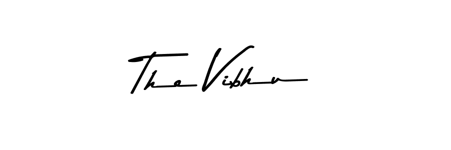 Design your own signature with our free online signature maker. With this signature software, you can create a handwritten (Asem Kandis PERSONAL USE) signature for name The Vibhu. The Vibhu signature style 9 images and pictures png
