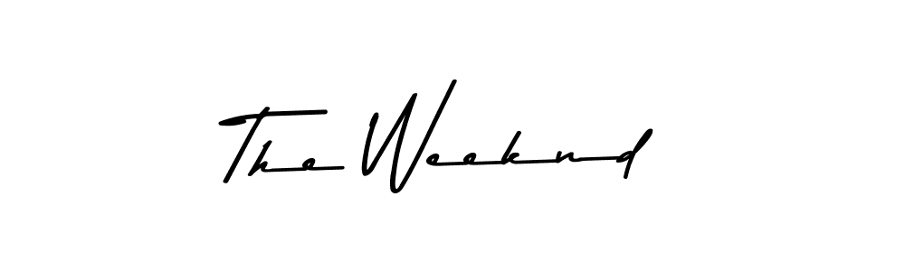 Create a beautiful signature design for name The Weeknd. With this signature (Asem Kandis PERSONAL USE) fonts, you can make a handwritten signature for free. The Weeknd signature style 9 images and pictures png