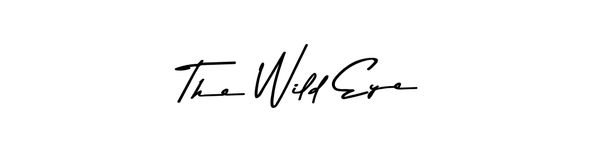 Create a beautiful signature design for name The Wild Eye. With this signature (Asem Kandis PERSONAL USE) fonts, you can make a handwritten signature for free. The Wild Eye signature style 9 images and pictures png