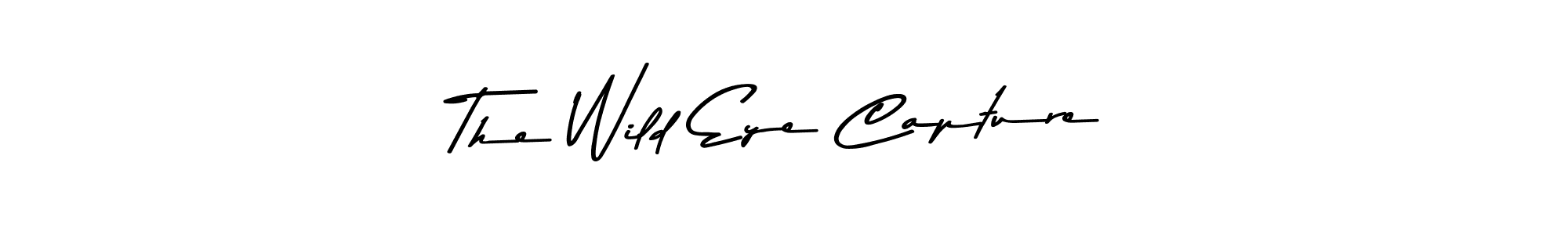 Similarly Asem Kandis PERSONAL USE is the best handwritten signature design. Signature creator online .You can use it as an online autograph creator for name The Wild Eye Capture. The Wild Eye Capture signature style 9 images and pictures png