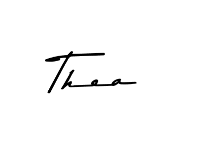 Make a beautiful signature design for name Thea. With this signature (Asem Kandis PERSONAL USE) style, you can create a handwritten signature for free. Thea signature style 9 images and pictures png