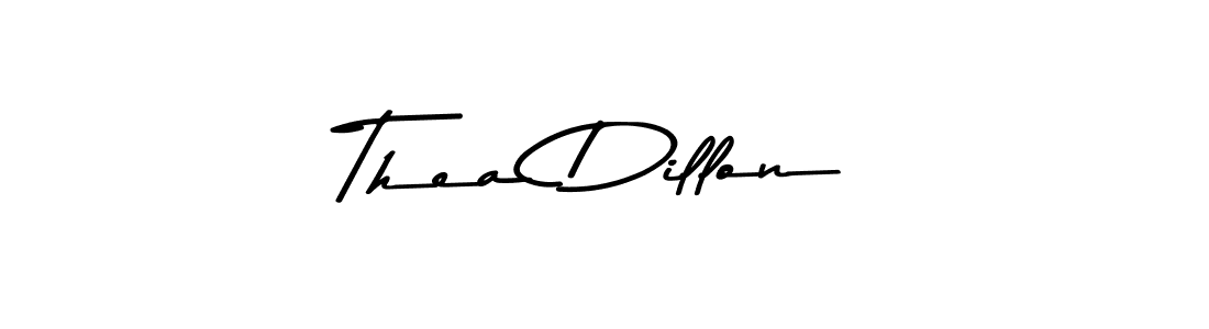 Thea Dillon stylish signature style. Best Handwritten Sign (Asem Kandis PERSONAL USE) for my name. Handwritten Signature Collection Ideas for my name Thea Dillon. Thea Dillon signature style 9 images and pictures png