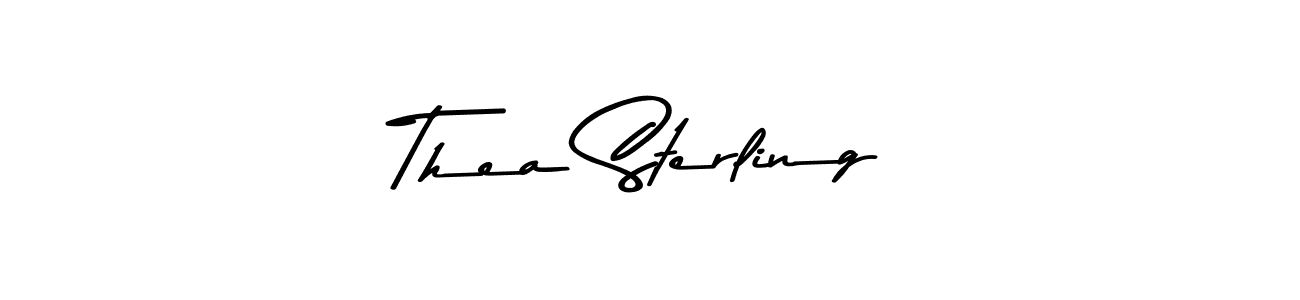 Use a signature maker to create a handwritten signature online. With this signature software, you can design (Asem Kandis PERSONAL USE) your own signature for name Thea Sterling. Thea Sterling signature style 9 images and pictures png