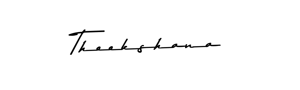 Make a beautiful signature design for name Theekshana. Use this online signature maker to create a handwritten signature for free. Theekshana signature style 9 images and pictures png