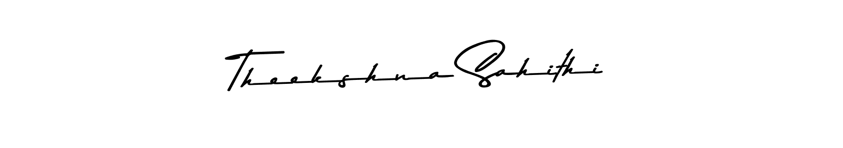 Here are the top 10 professional signature styles for the name Theekshna Sahithi. These are the best autograph styles you can use for your name. Theekshna Sahithi signature style 9 images and pictures png