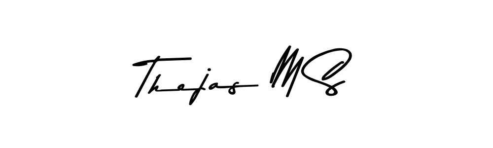 Make a short Thejas M S signature style. Manage your documents anywhere anytime using Asem Kandis PERSONAL USE. Create and add eSignatures, submit forms, share and send files easily. Thejas M S signature style 9 images and pictures png