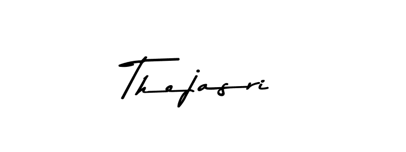 Create a beautiful signature design for name Thejasri. With this signature (Asem Kandis PERSONAL USE) fonts, you can make a handwritten signature for free. Thejasri signature style 9 images and pictures png