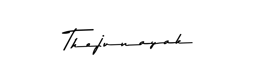 Make a beautiful signature design for name Thejunayak. Use this online signature maker to create a handwritten signature for free. Thejunayak signature style 9 images and pictures png