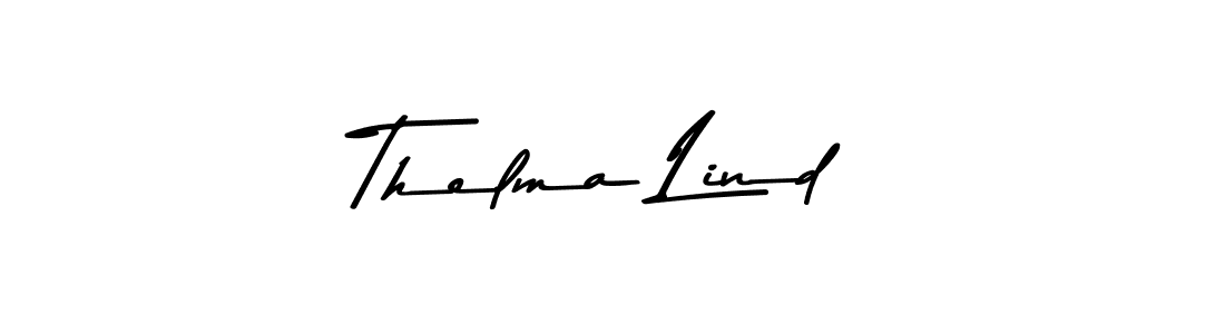 See photos of Thelma Lind official signature by Spectra . Check more albums & portfolios. Read reviews & check more about Asem Kandis PERSONAL USE font. Thelma Lind signature style 9 images and pictures png