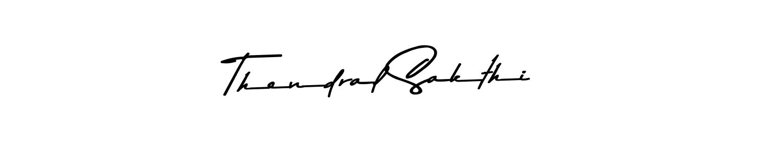 The best way (Asem Kandis PERSONAL USE) to make a short signature is to pick only two or three words in your name. The name Thendral Sakthi include a total of six letters. For converting this name. Thendral Sakthi signature style 9 images and pictures png