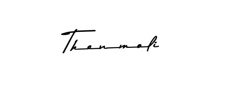 Create a beautiful signature design for name Thenmoli. With this signature (Asem Kandis PERSONAL USE) fonts, you can make a handwritten signature for free. Thenmoli signature style 9 images and pictures png