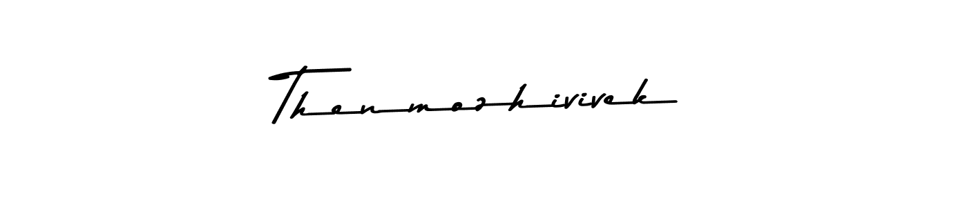 Here are the top 10 professional signature styles for the name Thenmozhivivek. These are the best autograph styles you can use for your name. Thenmozhivivek signature style 9 images and pictures png