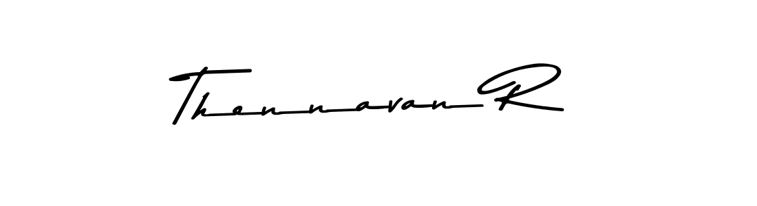 if you are searching for the best signature style for your name Thennavan R. so please give up your signature search. here we have designed multiple signature styles  using Asem Kandis PERSONAL USE. Thennavan R signature style 9 images and pictures png