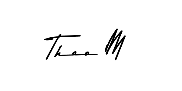 It looks lik you need a new signature style for name Theo M. Design unique handwritten (Asem Kandis PERSONAL USE) signature with our free signature maker in just a few clicks. Theo M signature style 9 images and pictures png