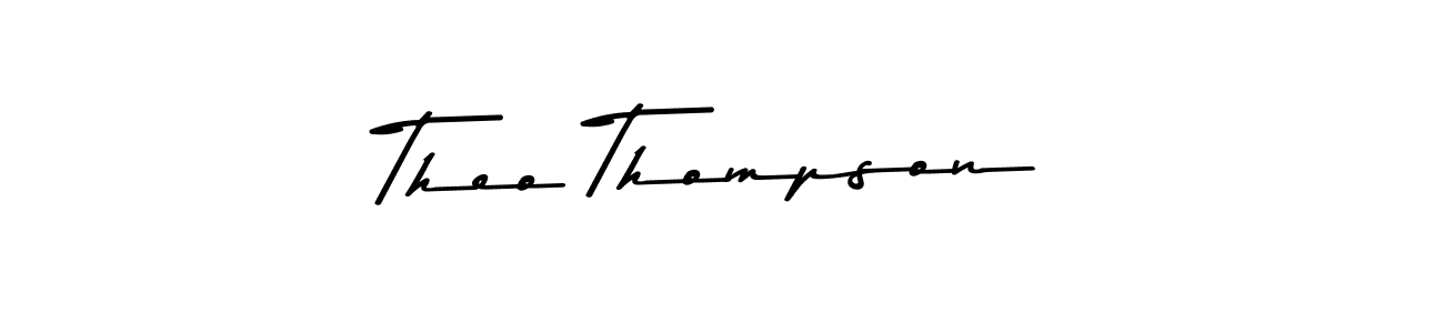 Use a signature maker to create a handwritten signature online. With this signature software, you can design (Asem Kandis PERSONAL USE) your own signature for name Theo Thompson. Theo Thompson signature style 9 images and pictures png